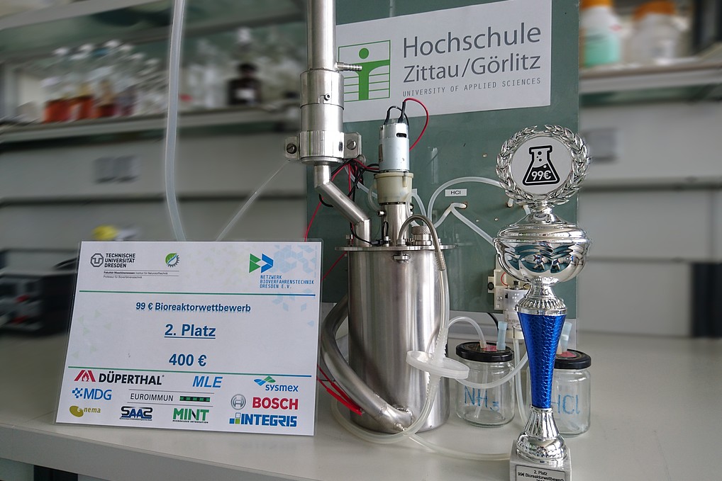 Bioreactor of the HSZG team