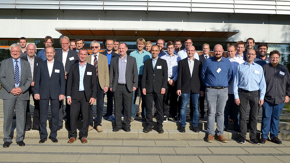 Participants at the 12th workshop on magnetic bearing technology