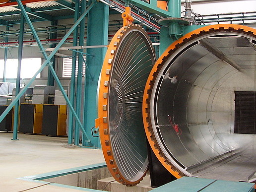 Autoclaves are containers in which high pressure and high temperatures prevail