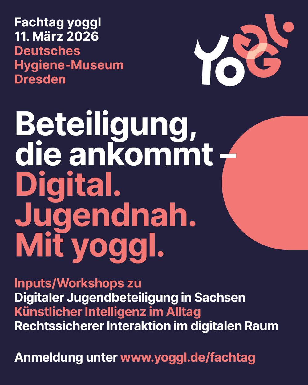 [Translate to Englisch:] Plakat der Veranstaltunmg Beteiligung die ankommt